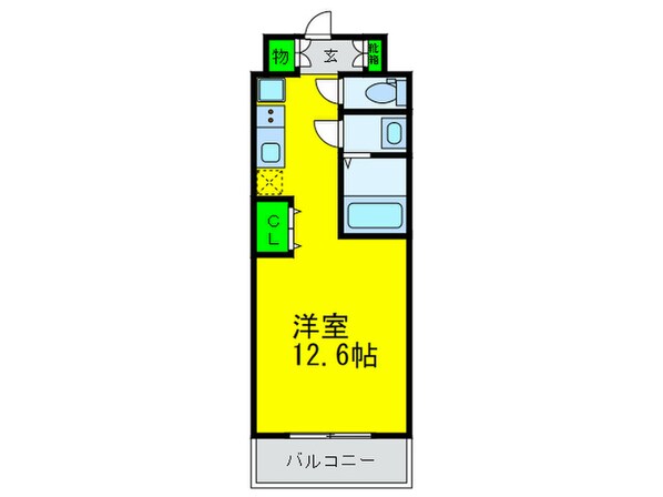 ヴェルドミール花園の物件間取画像